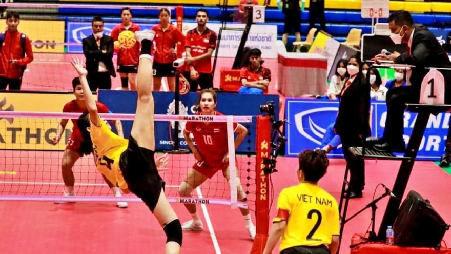 Vietnam makes surprise at Sepak Takraw World Championship in Thailand